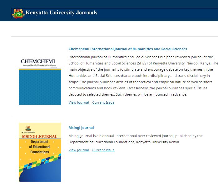 KU journals